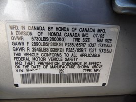 2005 ACURA MDX TOURING SILVER 3.5L AT 4WD A18843